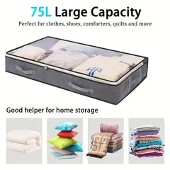 Large Capacity Cotton Quilt Storage Bag Dust-proof Moisture-proof Foldable Bag