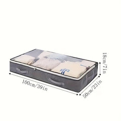 Large Capacity Cotton Quilt Storage Bag Dust-proof Moisture-proof Foldable Bag