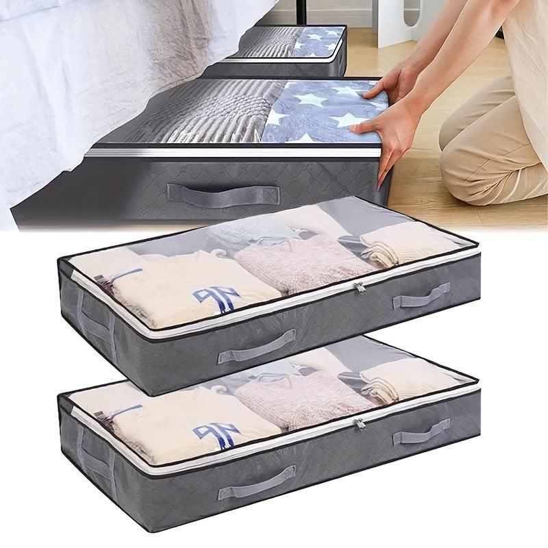 Large Capacity Cotton Quilt Storage Bag Dust-proof Moisture-proof Foldable Bag