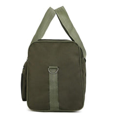 Canvas Duffle Bag For Fitness Traveling Accessories