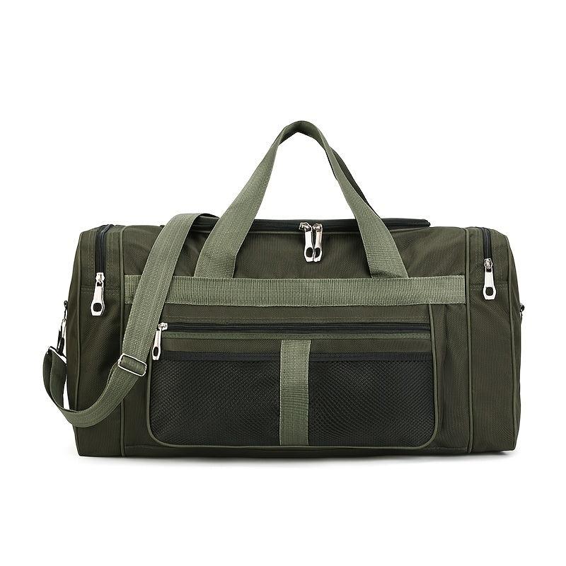 Canvas Duffle Bag For Fitness Traveling Accessories