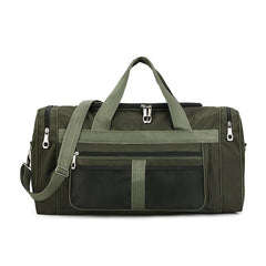 Canvas Duffle Bag For Fitness Traveling Accessories