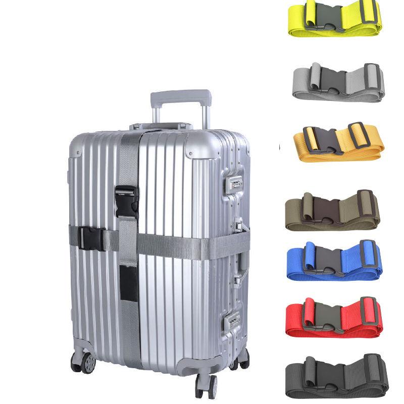 Adjustable Nylon Luggage Strap with Plastic Buckle