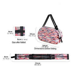 Camo Print Waterproof Travel Bag Adjustable Strap
