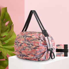Camo Print Waterproof Travel Bag Adjustable Strap