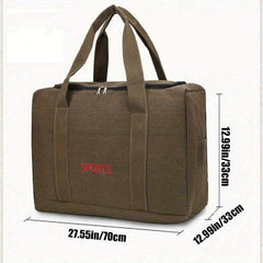 Vintage Canvas Travel Luggage Bag Large Capacity Duffel Men Women