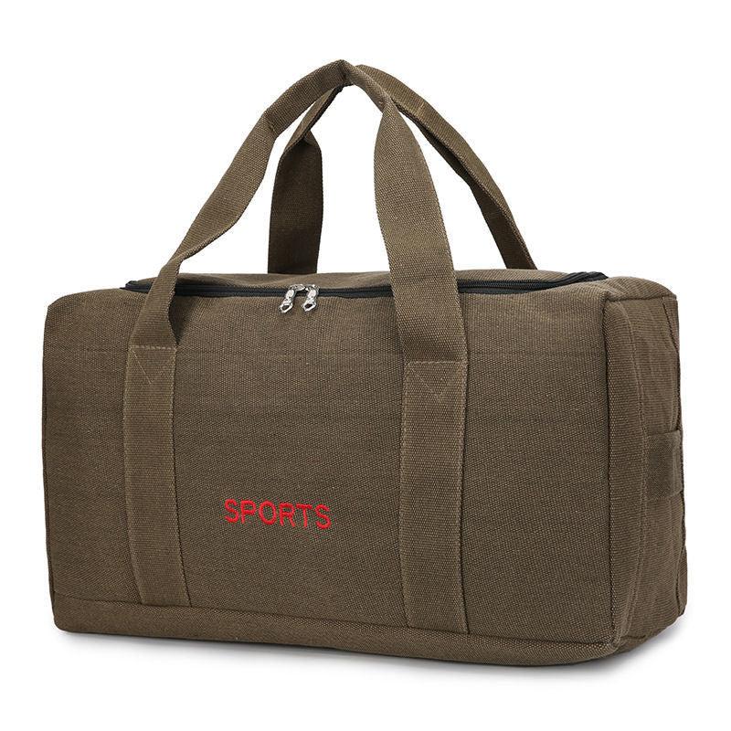 Vintage Canvas Travel Luggage Bag Large Capacity Duffel Men Women