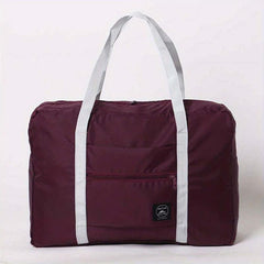 Travel Foldable Zipper Handbag Large Capacity Duffle Bag