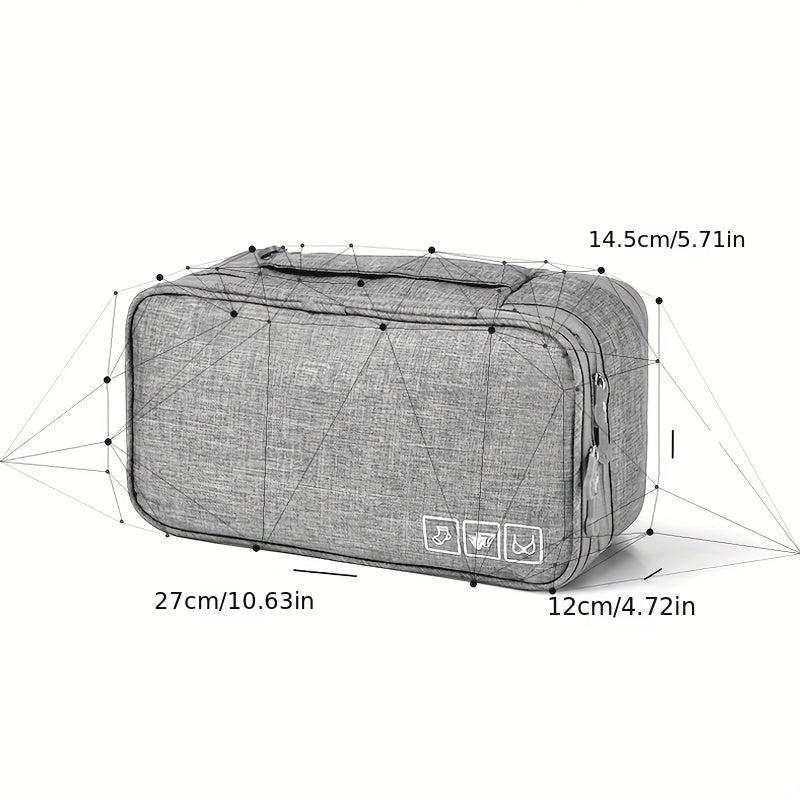 Lightweight Storage Container Organizer Bag Zipper Dustproof Portable