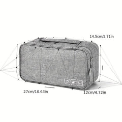 Lightweight Storage Container Organizer Bag Zipper Dustproof Portable