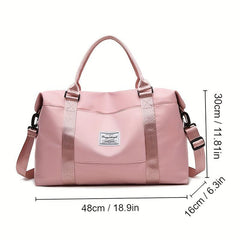 Waterproof Portable Travel Duffle Bag Dry Wet Separation Sports Bag