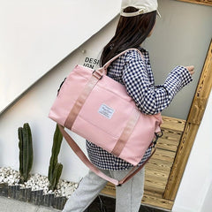 Waterproof Portable Travel Duffle Bag Dry Wet Separation Sports Bag