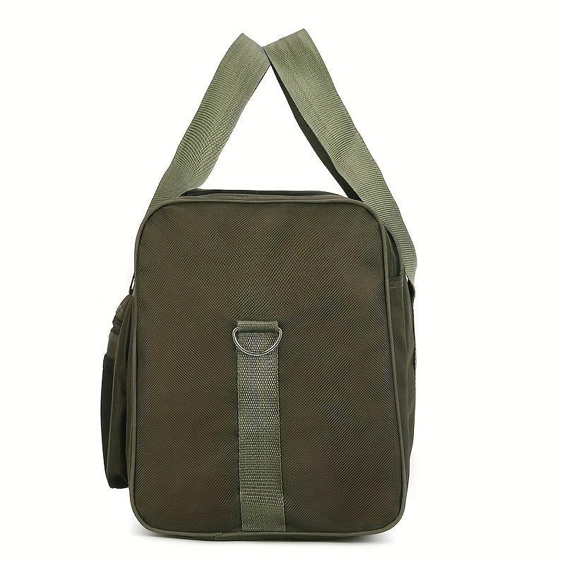 Portable Travel Bag Large Capacity Foldable Duffel Bag Overnight Zipper Handbag