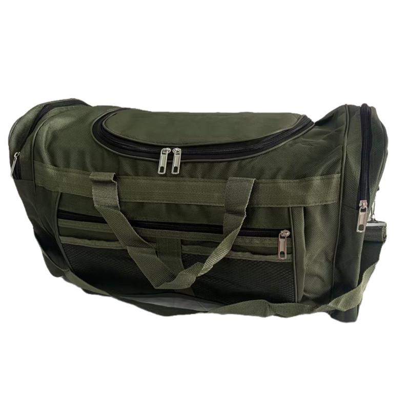 Portable Travel Bag Large Capacity Foldable Duffel Bag Overnight Zipper Handbag