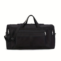 Portable Travel Bag Large Capacity Foldable Duffel Bag Overnight Zipper Handbag