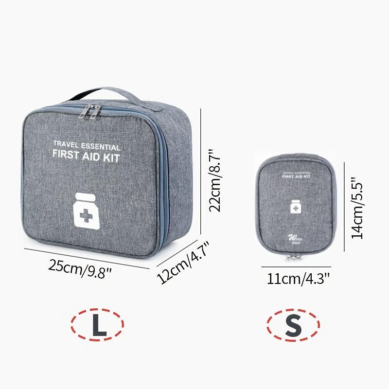 Portable Travel Storage Bag Lightweight Emergency Zipper Bag Medical Organizer