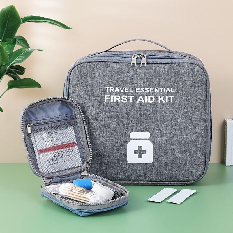 Portable Travel Storage Bag Lightweight Emergency Zipper Bag Medical Organizer