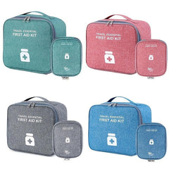 Portable Travel Storage Bag Lightweight Emergency Zipper Bag Medical Organizer
