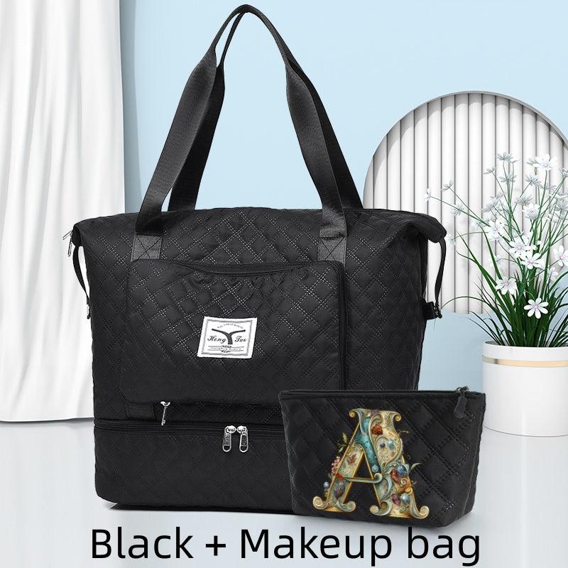 Portable Travel Storage Bag Lightweight Foldable Zipper Duffel Bag
