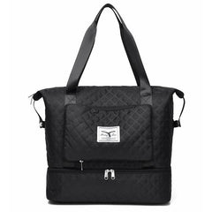 Portable Travel Storage Bag Lightweight Foldable Zipper Duffel Bag