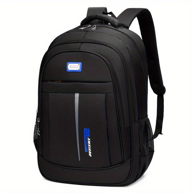 Large Capacity Nylon Laptop Backpack Waterproof Lightweight Travel Bag