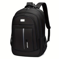 Large Capacity Nylon Laptop Backpack Waterproof Lightweight Travel Bag