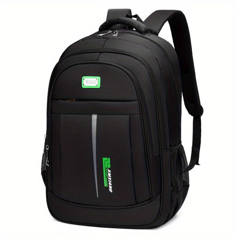 Large Capacity Nylon Laptop Backpack Waterproof Lightweight Travel Bag