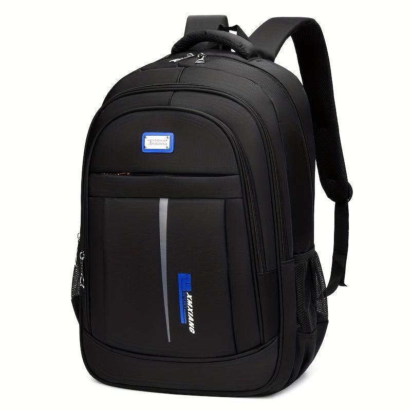 Large Capacity Nylon Laptop Backpack Waterproof Lightweight Travel Bag
