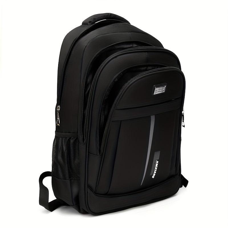 Large Capacity Nylon Laptop Backpack Waterproof Lightweight Travel Bag