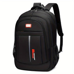 Large Capacity Nylon Laptop Backpack Waterproof Lightweight Travel Bag