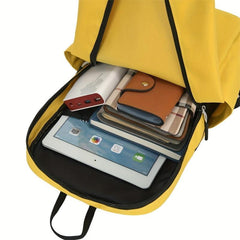 Large Capacity Laptop Backpack Heavy Duty Preppy Daypack