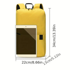 Large Capacity Laptop Backpack Heavy Duty Preppy Daypack