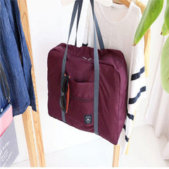 Portable Travel Storage Bag Foldable Carry on Luggage Weekender Overnight Bag