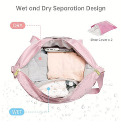 Travel Luggage Bag Waterproof Weekender Overnight Bag