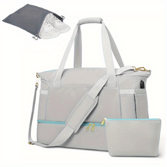 Travel Luggage Bag Waterproof Weekender Overnight Bag