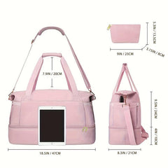 Travel Luggage Bag Waterproof Weekender Overnight Bag