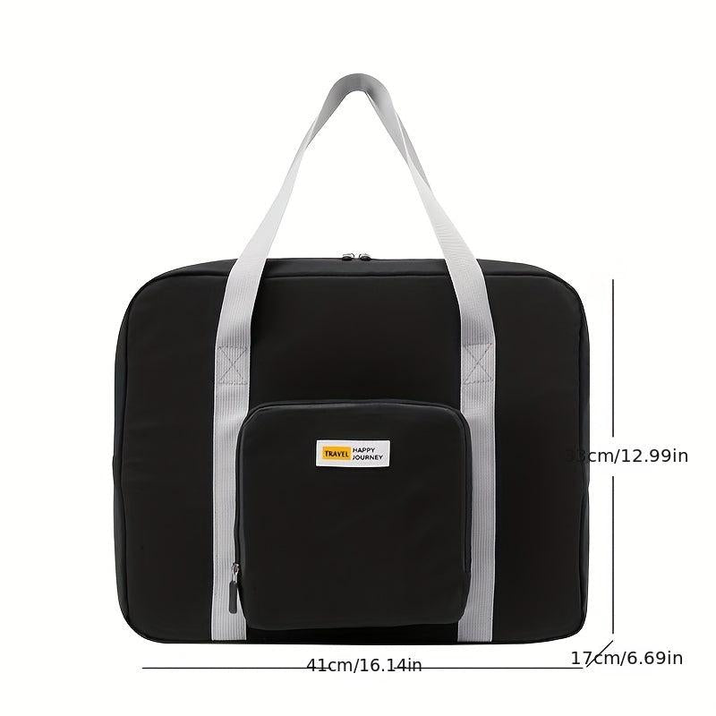 Foldable Large Capacity Travel Duffle Bag Carry on Waterproof Luggage Bag