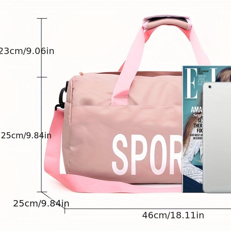 3Pcs Weekender Travel Bag Set Large Capacity Sports Gym Bag Casual Duffle Bag