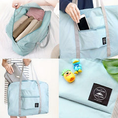 Foldable Travel Duffle Bag Large Capacity Lightweight Carry On Luggage