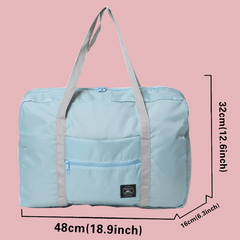 Foldable Travel Duffle Bag Large Capacity Lightweight Carry On Luggage