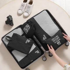 6pcs Travel Storage Bag Luggage Clothes Underwear Storage Bag