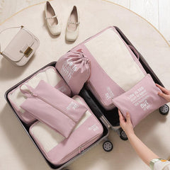 6pcs Travel Storage Bag Luggage Clothes Underwear Storage Bag