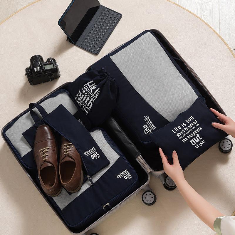 6pcs Travel Storage Bag Luggage Clothes Underwear Storage Bag