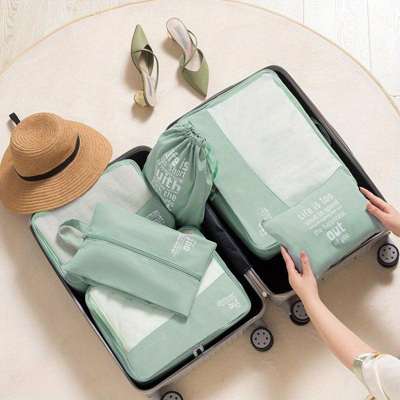 6pcs Travel Storage Bag Luggage Clothes Underwear Storage Bag