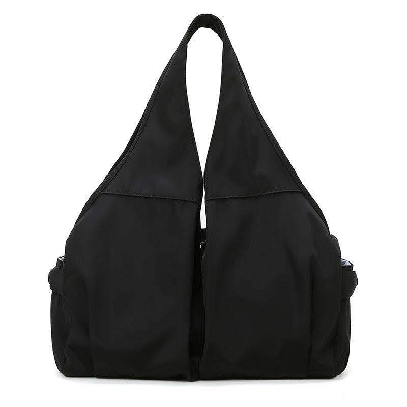 Large Capacity Weekender Tote Bag Nylon Lightweight Luggage Bag