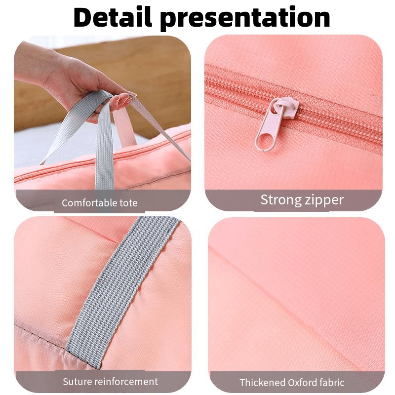 Foldable Portable Travel Duffle Bag Sports Gym Bag for Women