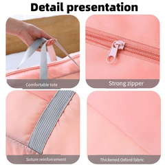 Foldable Portable Travel Duffle Bag Sports Gym Bag for Women