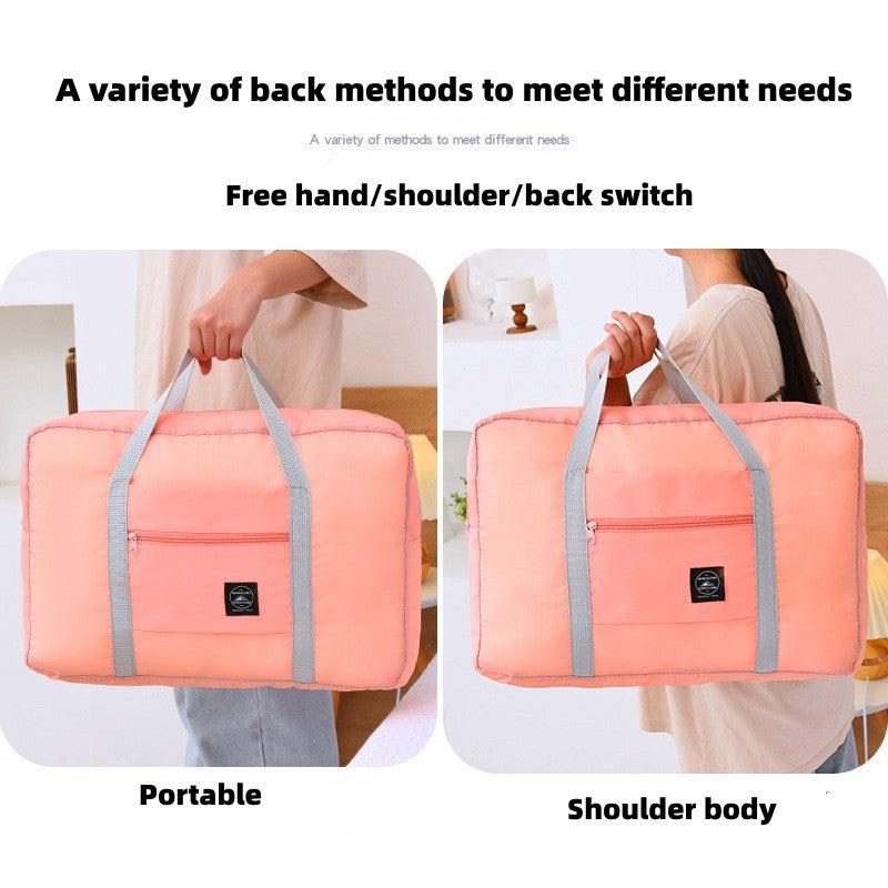 Foldable Portable Travel Duffle Bag Sports Gym Bag for Women