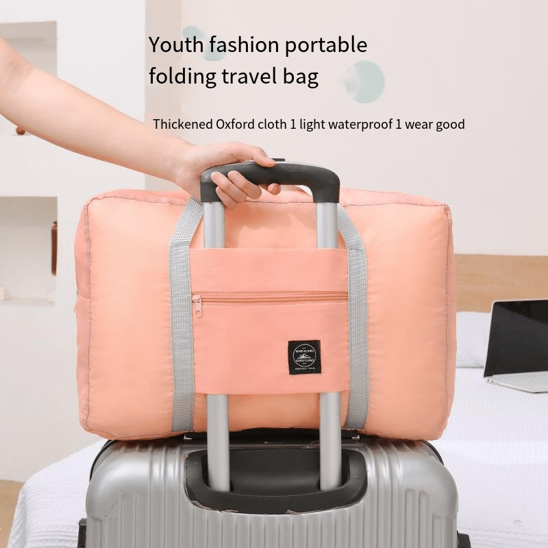 Foldable Portable Travel Duffle Bag Sports Gym Bag for Women