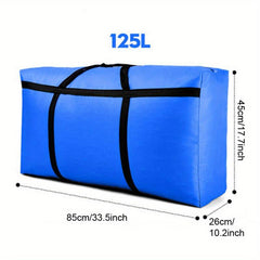Minimalist Zipper Duffle Bag Lightweight Storage Bag